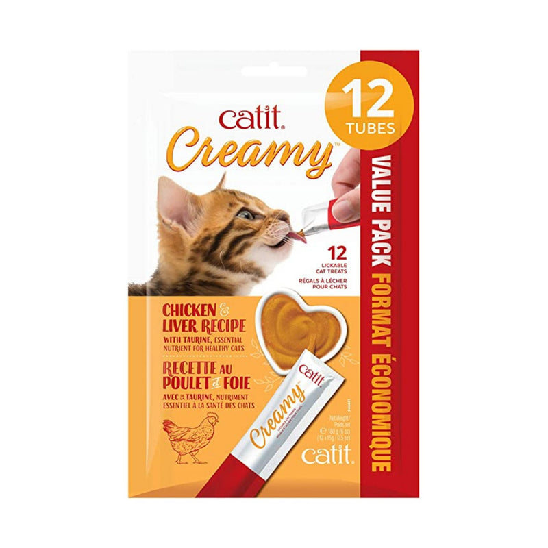 Catit Creamy Pollo Snacks 40 gramos