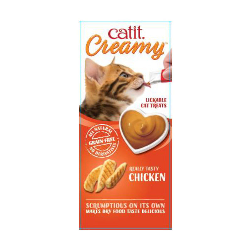 Catit Creamy Pollo Snacks 40 gramos