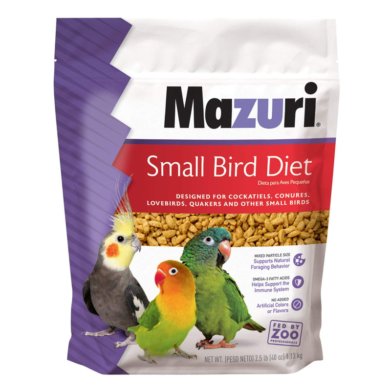 Mazuri Dieta Para Pajaros Pequeños 