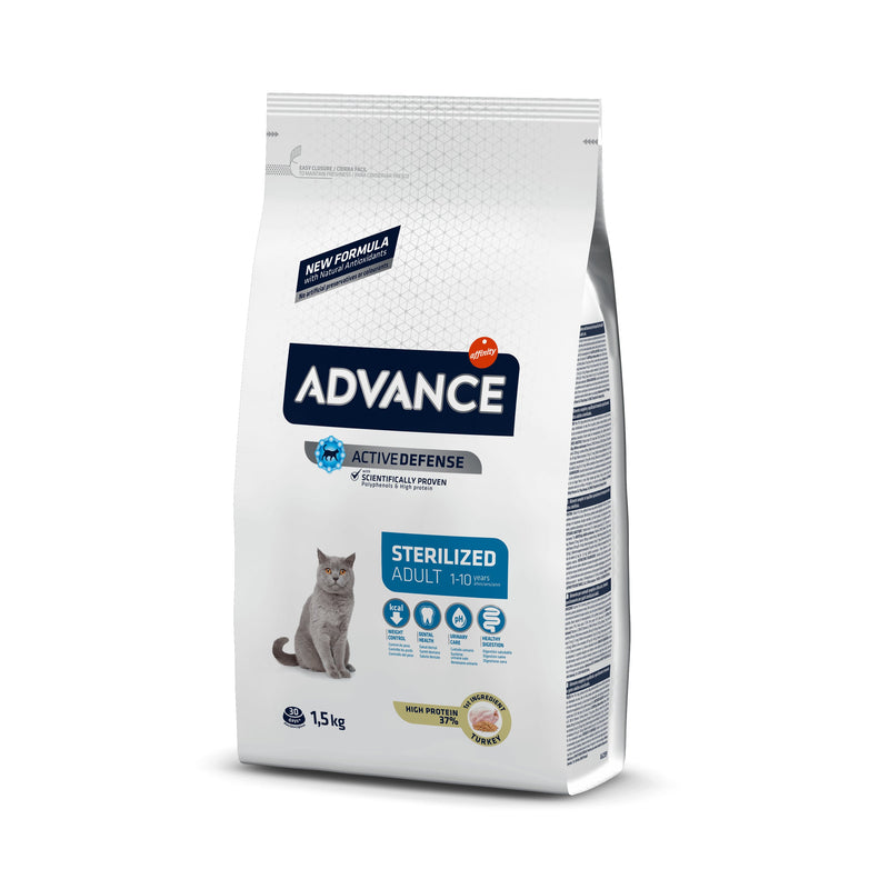 Advance Cat Sterilized Turkey 1.5 kg