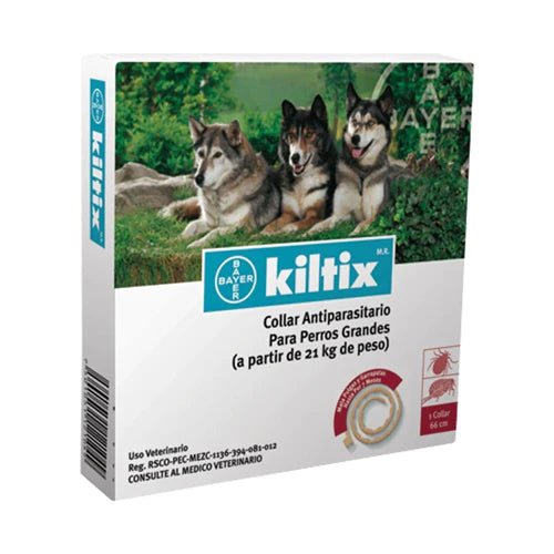 Collar Antiparasitario para perros grandes Kiltix