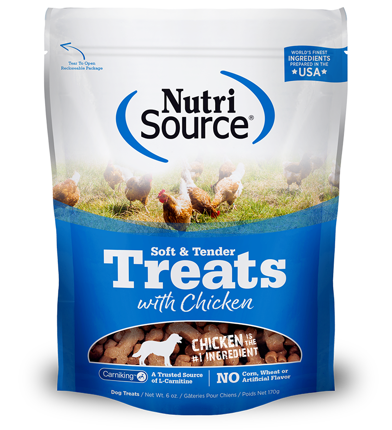 Nutrisource Soft y Tender Dog Treats Chicken